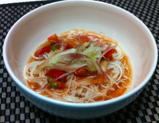 トマト素麺