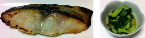 サワラの塩麹照り焼き
