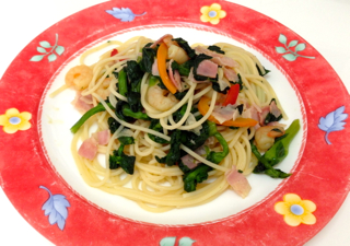 菜の花パスタ