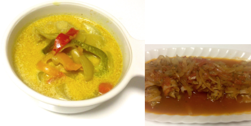 タイ風ココナッツカレー