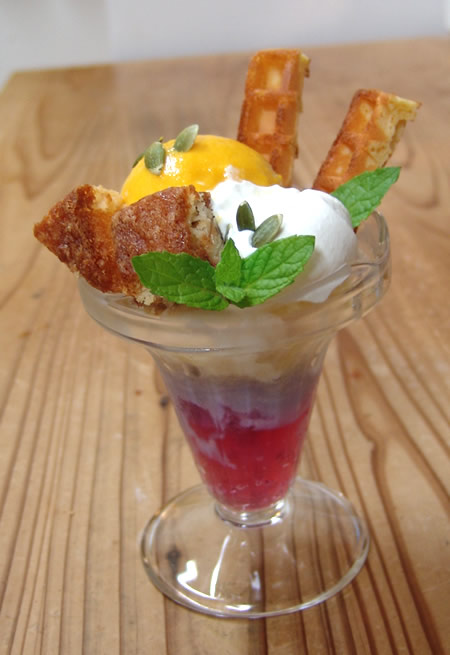 かぼちゃパフェ