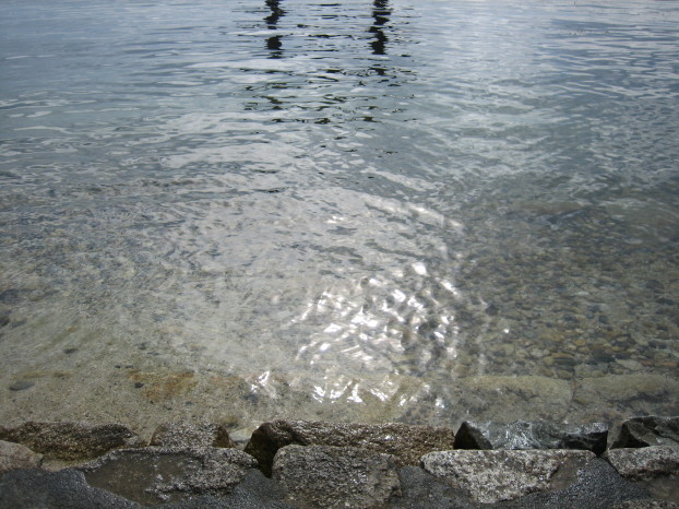 水の中