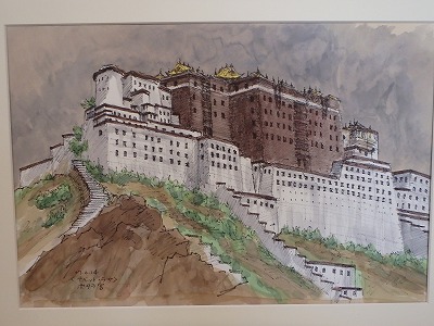 田立泰彦さんの山岳画 | 隠居の『飛騨の山とある日』