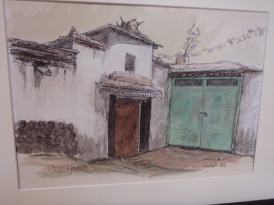 田立泰彦さんの山岳画 | 隠居の『飛騨の山とある日』