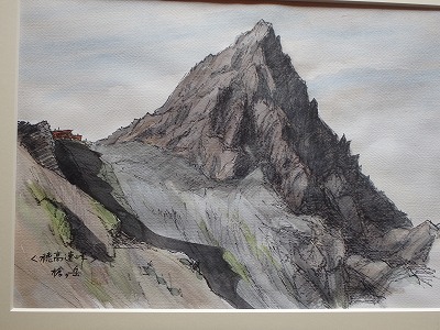 田立泰彦さんの山岳画 | 隠居の『飛騨の山とある日』