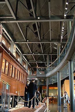 九州鉄道記念館の内部