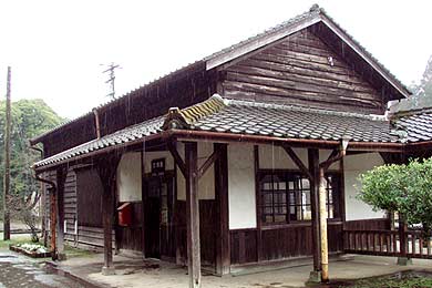 大畑駅 正面から