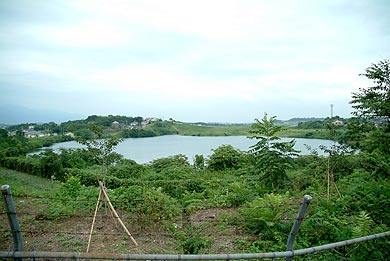 現在の露天掘り跡