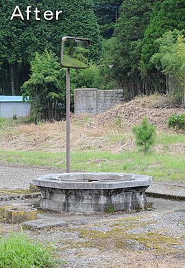 2008年8月1日のJR矢岳駅