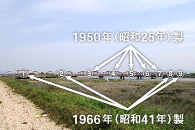 六五郎橋 全景