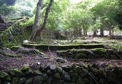 鴨猪谷の廃集落
