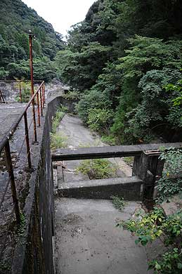 祝子川発電所 取水施設