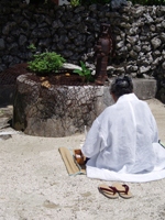井戸の願い風景