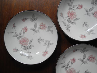 NORITAKE ROSEGLEN 深皿φ18.6cm