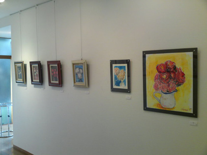 上田一男展写真