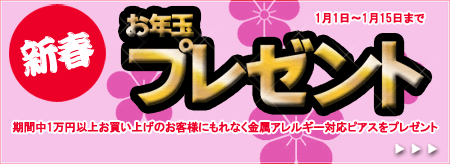 お年玉プレゼント