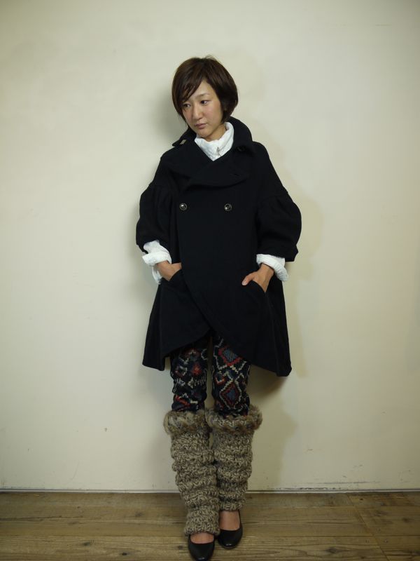 ☆KAPITAL ビンテージメルトン アンブレラPコート☆ | BLUE NEON