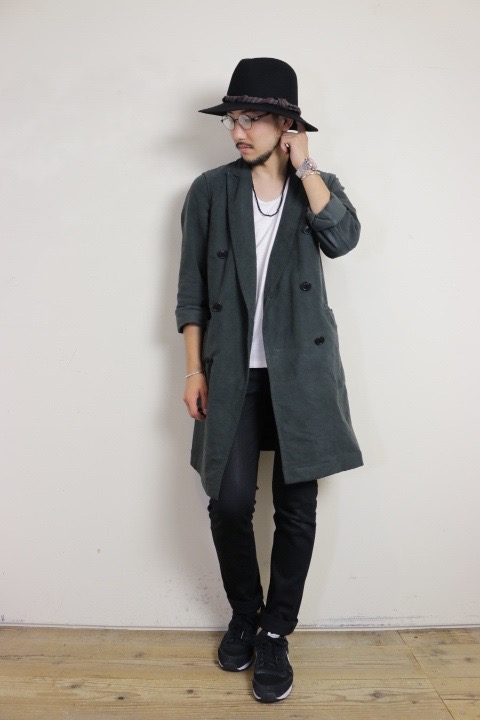 ☆BLUE BLUE JAPAN(OKURA) ストレッチスウェード クサキ