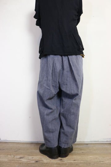 ☆KAPITAL 8ozインディゴ×インディゴデニム 袴バギーパンツ
