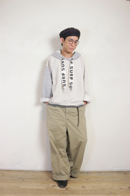 KAPITAL（キャピタル）| 裏毛ナマズSURFフードスウェット KAPITAL]裏毛ナマズSURFフードスウェット - TAKE FIVE | テイク