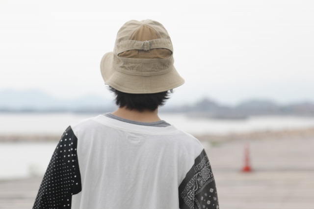 KAPITAL - 老人と海HAT | BLUE NEON