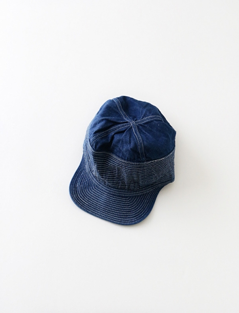 KAPITAL老人と海　ブルー　キャップ KAPITAL - 老人と海CAP | BLUE NEON