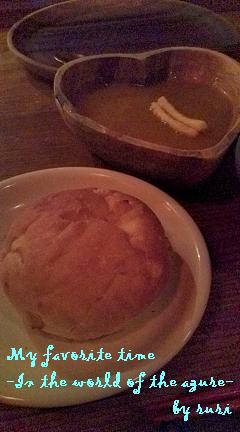 パンとカレースープ