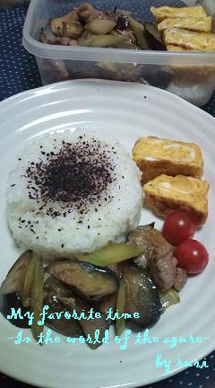 お弁当のおかずの食卓