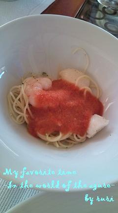冷たいパスタガスパッチョ