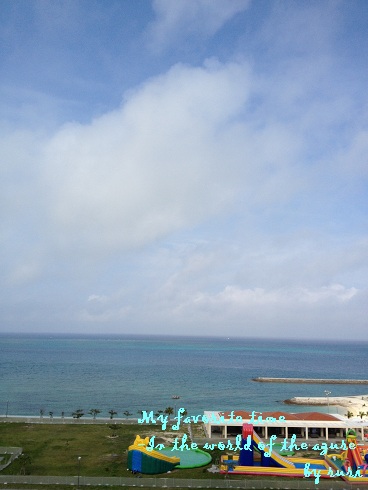 朝の海