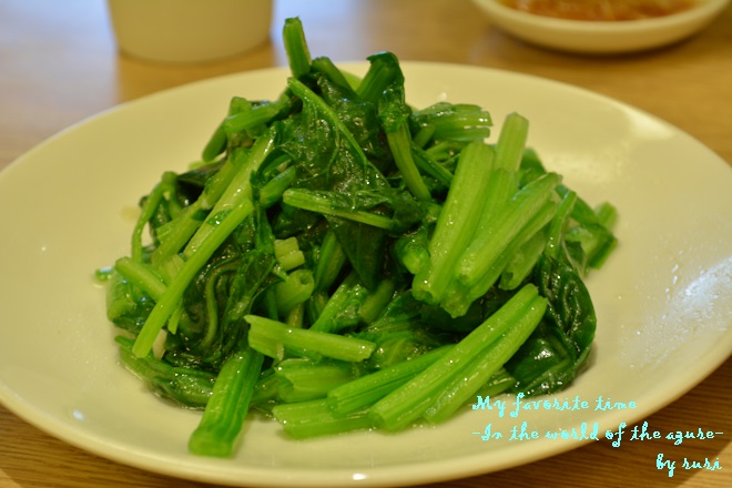 青菜の炒め物