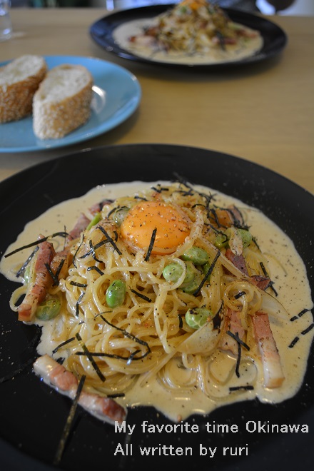 しょう油味の絶品カルボナーラ