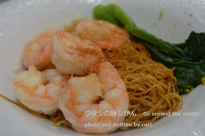 XO醤海蝦球撈麺