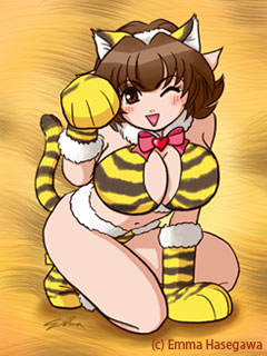 うしの☆あき寅コスプレ