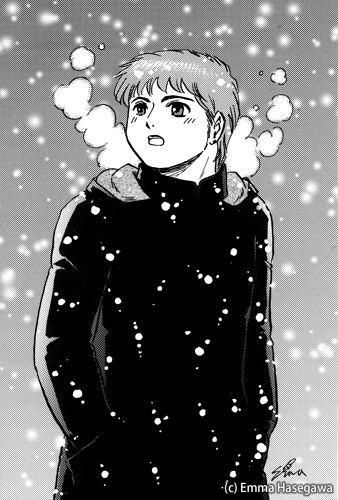 自作短編マンガの主人公(2010年11月制作)