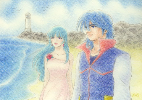 好きなアニメ映画のイメージイラスト☆