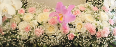 家族葬 生花祭壇 いわき市 小名浜の花屋 花国湘南台店