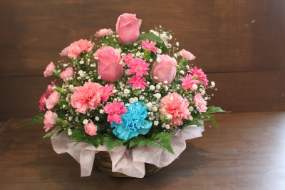 お供え お花 ご葬儀 家族葬 生花祭壇 いわき市 小名浜の花屋 花国湘南台店