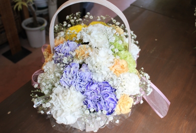 ペット お供え お花 いわき市 小名浜の花屋 花国湘南台店