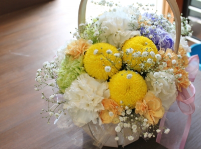 ペット お供え お花 いわき市 小名浜の花屋 花国湘南台店