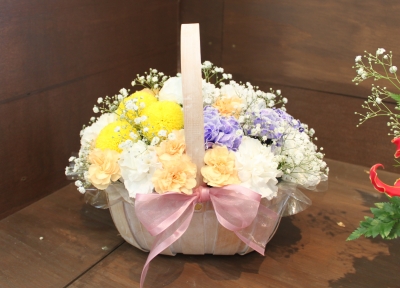 ペット お供え お花 いわき市 小名浜の花屋 花国湘南台店