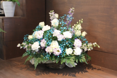 お供え 洋花 いわき市 小名浜の花屋 花国湘南台店