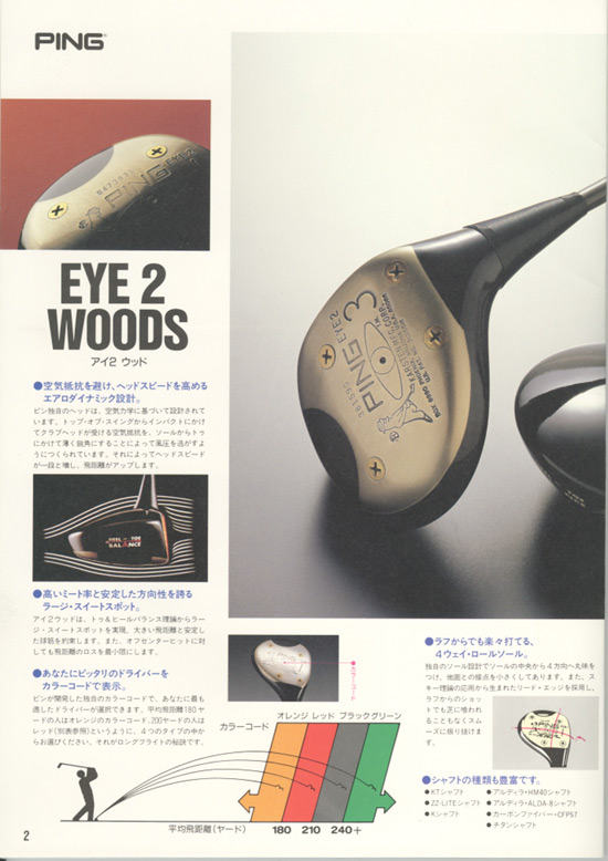 PING EYE2ウッド。今から20年以上も前のモデルですが…？ | PING専門 ...