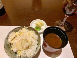 ハマグリご飯