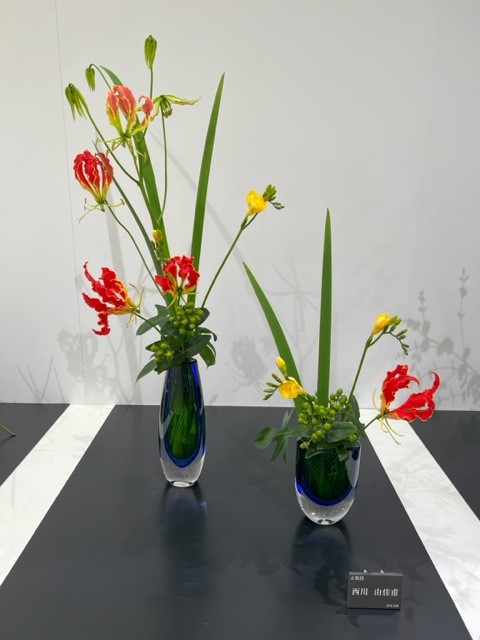 未生流中山文甫会 いけばな展 2023 ～大阪高島屋～ ① | いけ花