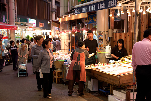 金沢:近江町魚市場