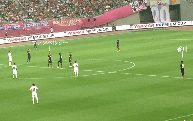 マンユーvsセレッソ
