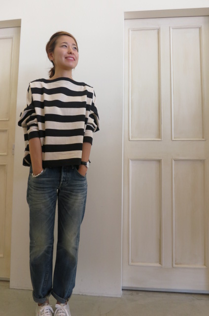 Traditional Weatherwear ボーダーカットソー | midas