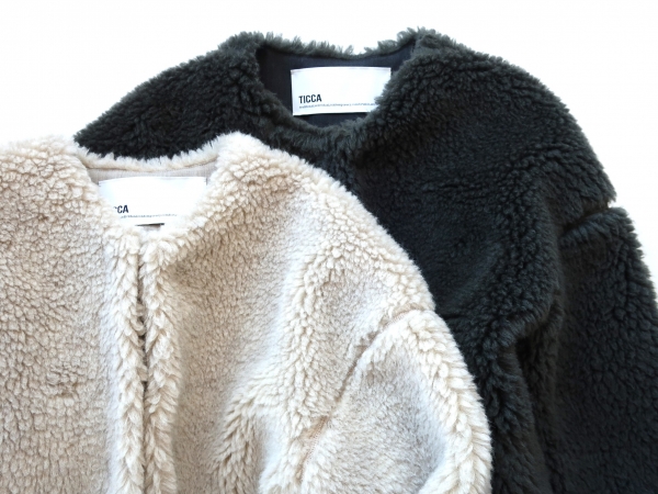 TICCA ウールファーロングコート | midas