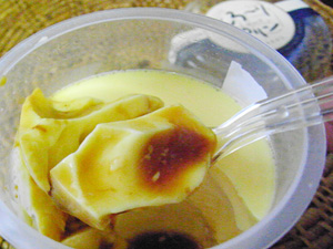 りくろーおじさんのとろーりプリン はなきき